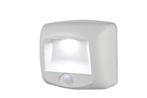 Mr. Beams MB 530 Battery Powered Motion Sensing LED Step Light, White