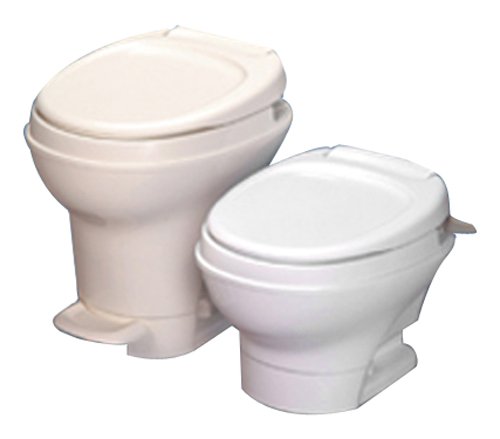 Thetford 31671 Aqua Magic V White High Foot Flush