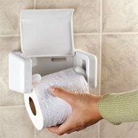 EZ-Load Toilet Paper Holder