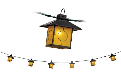 Mission Honey Glass Lantern String Party Lights
