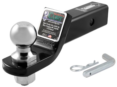Curt Manufacturing D-534 2 In Drop Loaded Ball Mount W/ 2 In Ball