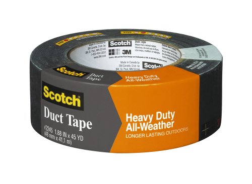3M 2245 Scotch Heavy Duty All-Weather Duct Tape, 1.88-Inch x 45-Yard, 1-Pack