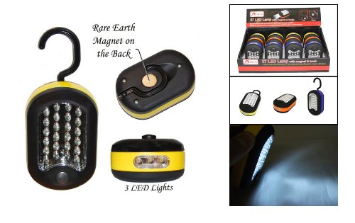 2x 27 LED Compact Work-light Magnetic W/hook, Package of 2 (Af5011)