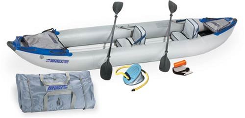 Sea Eagle 420x Inflatable Kayak with Deluxe Package