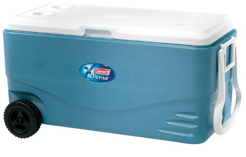 Coleman 100-Quart Xtreme Wheeled Cooler (Blue)