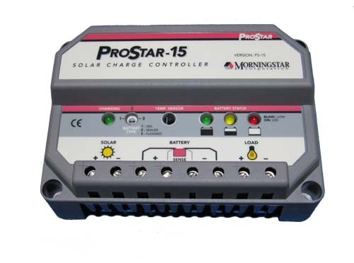 Morningstar PS-15 ProStar 15 Charge Controller 15A 12/24V