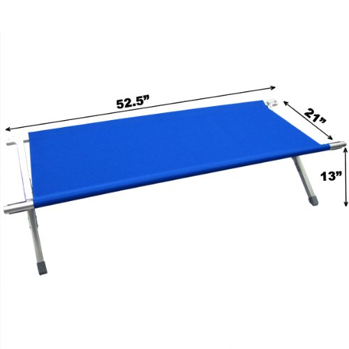 Childs Beach Cot Children's Nap Cot Extra Light Weight Mini Cot for Kids (Carry Bag Included)