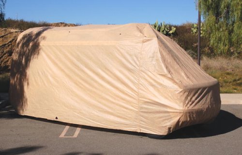 Conversion Van Cover, Class B RV Cover. Fit Standard Wheelbase, 86″ High top van.