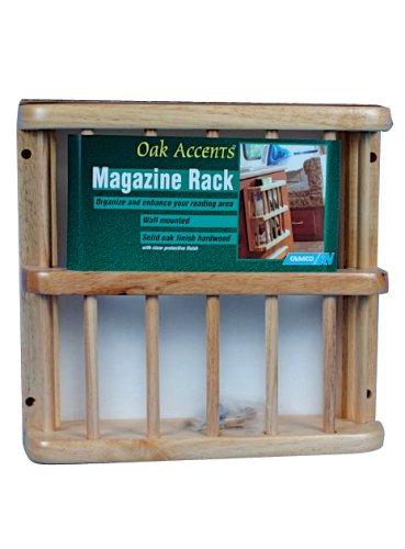 Camco 43411 RV Oak Accents Magazine Rack