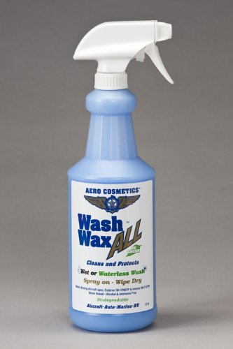 Waterless Car Wash Aircraft RV Cleaner Detailer Wax Quick Spray 32oz