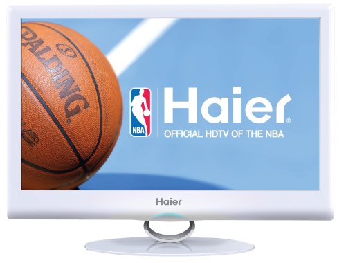 Haier HL22XSLW2 White 22-Inch Ultra Slim LED LCD HDTV