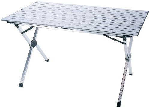 Slumberjack Stowaway Camp Table (Silver)