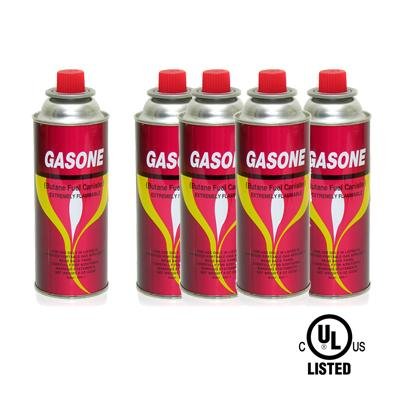 12 Butane Fuel GasOne Canisters for Portable Camping Stoves