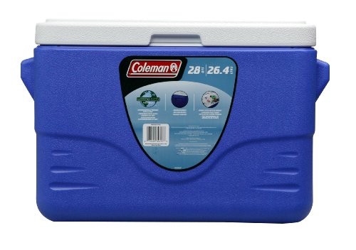 Coleman 28-Quart Cooler with Molded-Handle