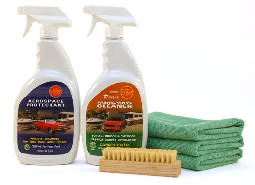 303 Aerospace Protectant & Cleaner Combo - Clean & Protect Vinyl, Rubber & Leather