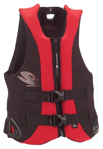 Stearns Men's V1 Life Jacket(Red,Large)