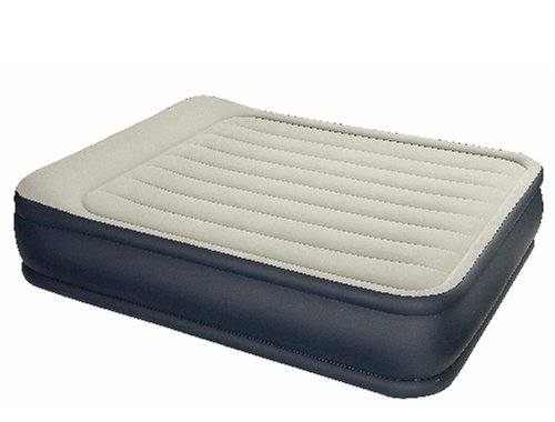 BRAND NEW INTEX 67737 RISING COMFORT QUEEN RAISED AIRBED W/ AC PUMP