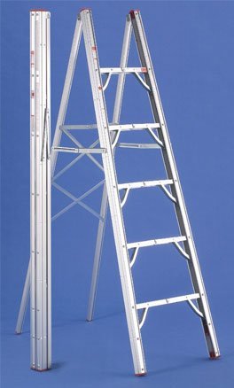 6 Foot Single Sided Compact Folding Ladder