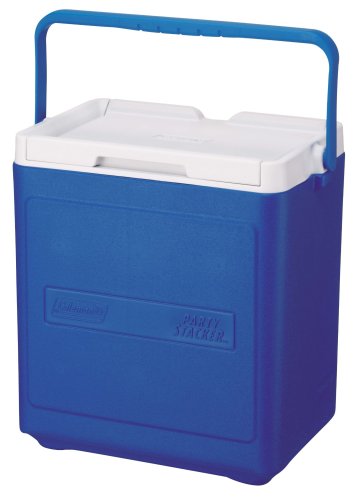 Coleman 18-Quart Party Stacker Cooler, Blue