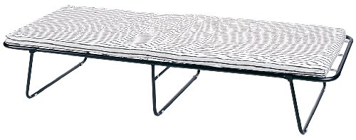 Stansport Conifer Steel Cot with Mattress (30- X75- X15-Inch)
