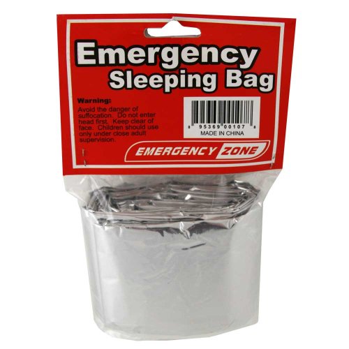 Emergency Sleeping Bag, Survival Bag, Emergency Zone® Brand, Reflective Blanket