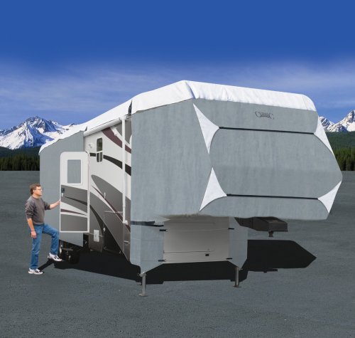 Poly Pro® III Deluxe 5th Wheel RV Cover, MODEL 1