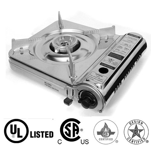 GAS ONE Portable Gas Stove UL and CSA List / With Free Case
