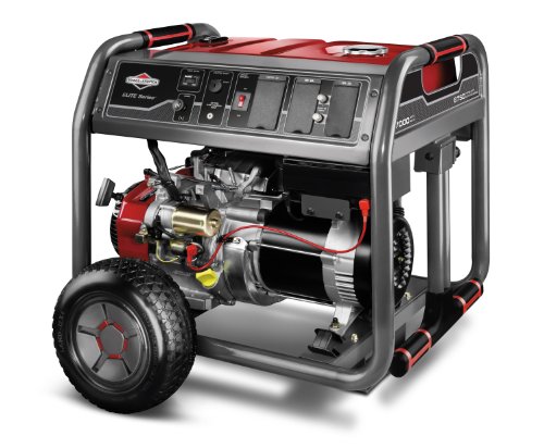 Briggs & Stratton Elite Series 30470 8,750 Watt Briggs & Stratton 2000 Series OHV Gas Powered Portable Generator With Wheel Kit
