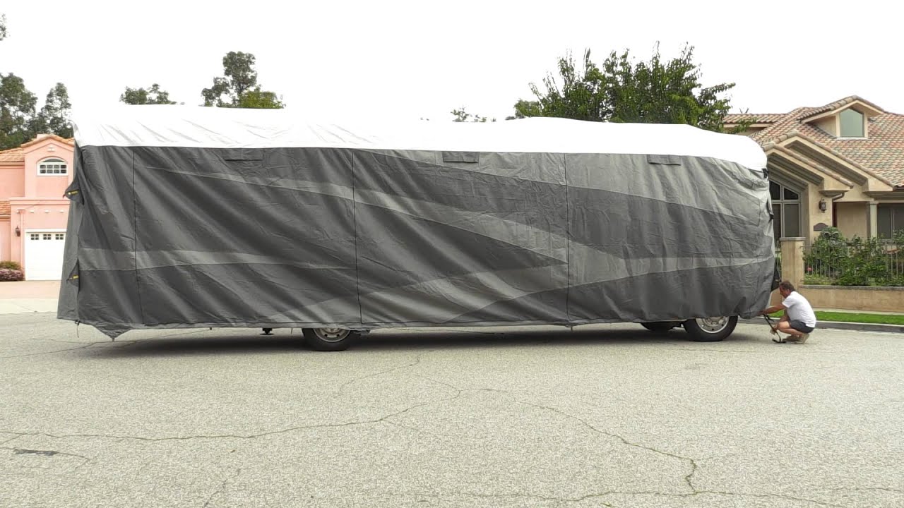 ADCO 52242 Designer Series SFS Aqua Shed Travel Trailer RV Cover