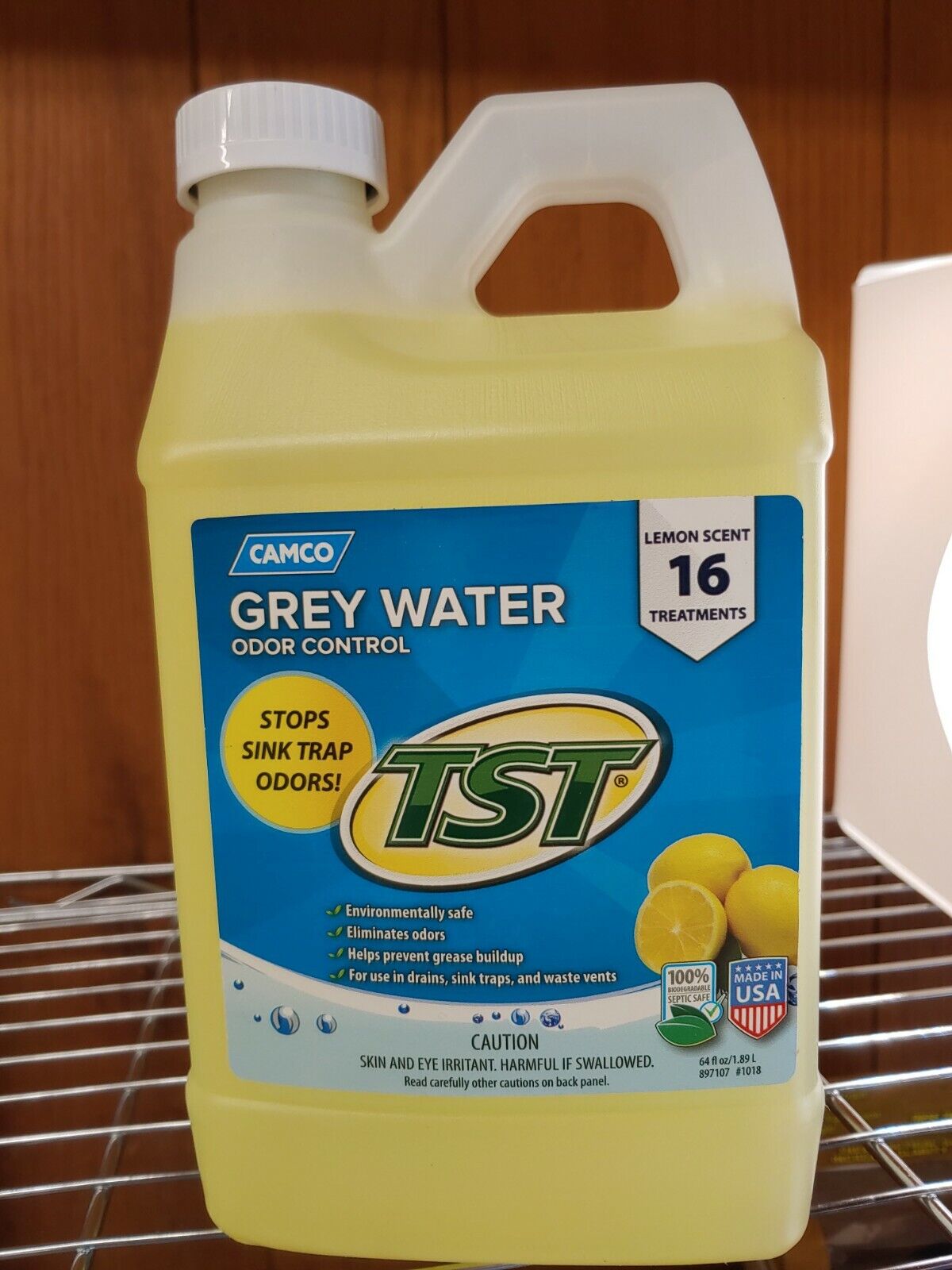 Camco TST Lemon Scent RV Grey Water Odor Control