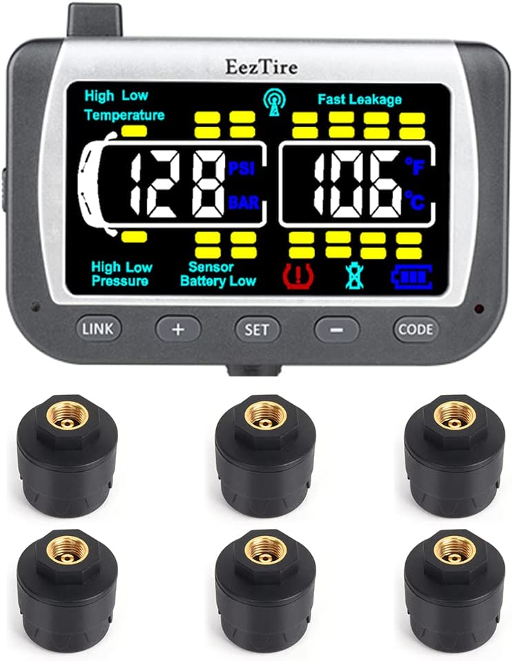 EEZTire-TPMS Real Time/24x7 Tire Pressure Monitoring System