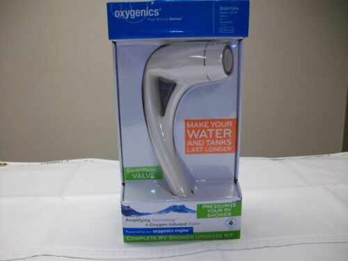 ETL 26781 White Body Spa Oxygenics Shower with 60" Hose