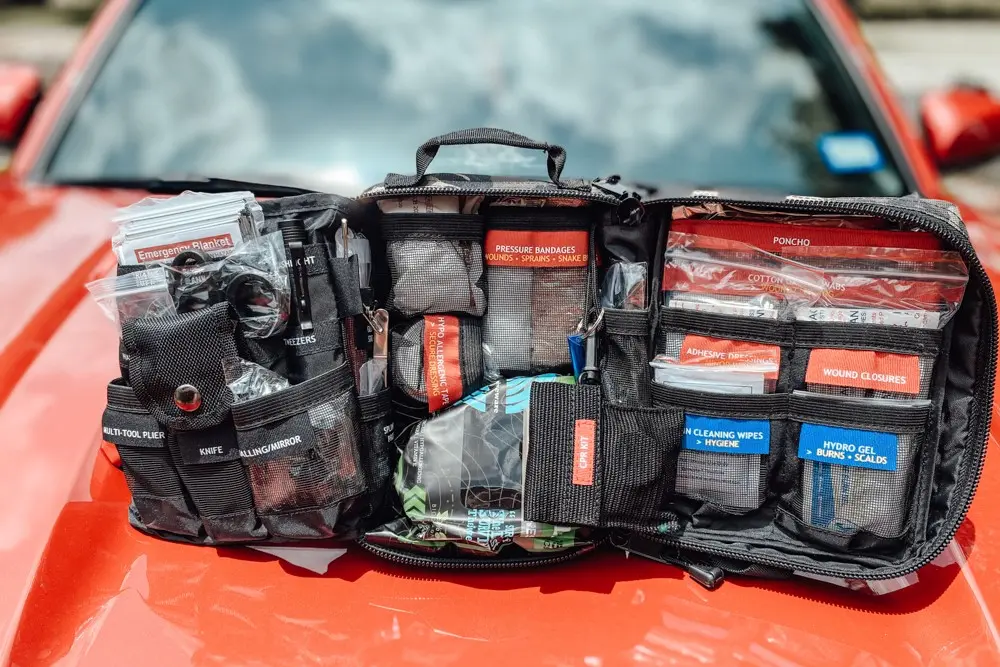 Surviveware Comprehensive Premium First Aid Kit Emergency Medical Kit for Trucks