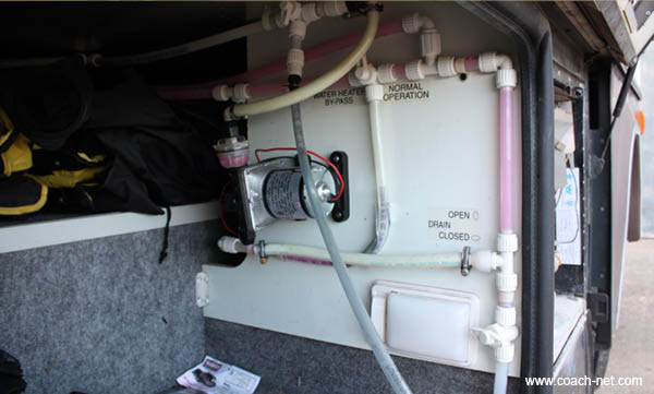 Keystone RV Hot Water Heater Switch