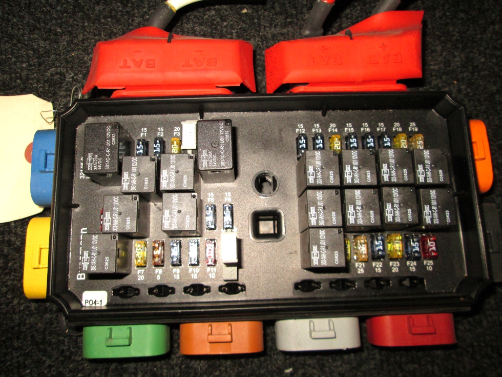 RV Fuse Panel Diagram
