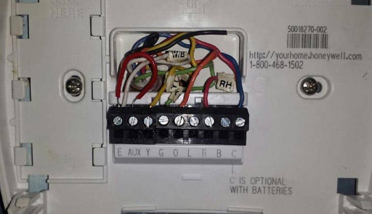 Coleman RV Thermostat Wiring Color Code